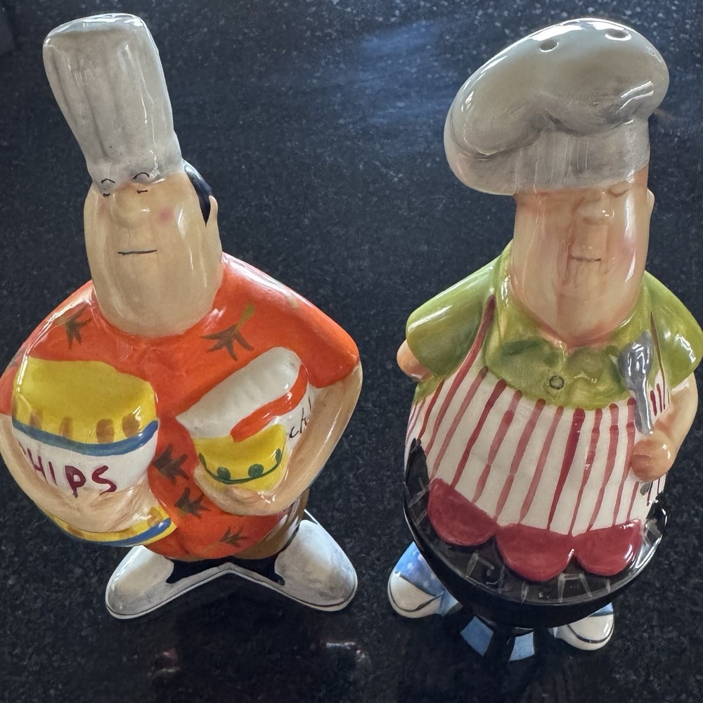 Certified International Tracy Flickinger "Masters Of The Grill" Salt And Pepper